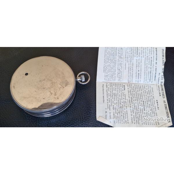 ALTIMETRE WW1 AEROSTIER PILOTE