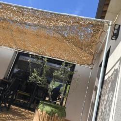 Filet de camouflage renforcé Bartavel - 80% d'ombrage - Sable 3x3m Sable