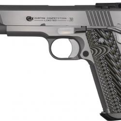 Pistolet Colt Custom Competition 38 Super 5´´ Stainless O1073Cs*