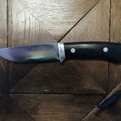 couteau Fallkniven F1 customisé par Bark River