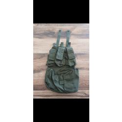 Poche pour dos vert