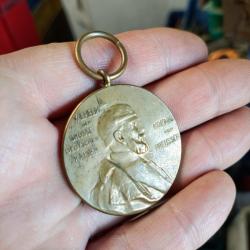 RARE MÉDAILLE COMMÉMORATIVE KAISER WILHELM 1897 - CÉLÉBRÉE 100E ANNIVERSAIRE DE WILHELM 1