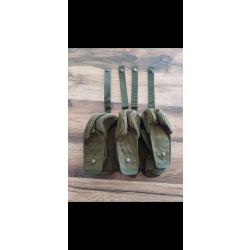Triple poche chargeur double m4 vert