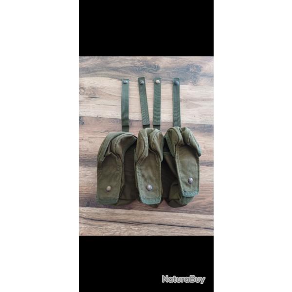 Triple poche chargeur double m4 vert