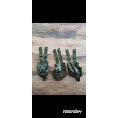 Poche à Grenade De Tir Vierge Bulle - Tan - Fixation MOLLE - Neuve
