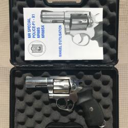 Revolver Manurhin MR88 DX inox 3 "pouces calibre 38 Spécial