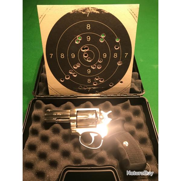 Revolver Manurhin MR88 DX inox 3 "pouces calibre 38 Spcial