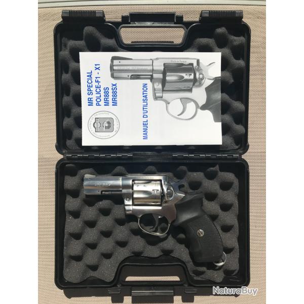 Revolver Manurhin MR88 DX inox 3 "pouces calibre 38 Spcial