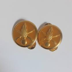 FR403505a  Paire insigne de col Chasseur parachutiste