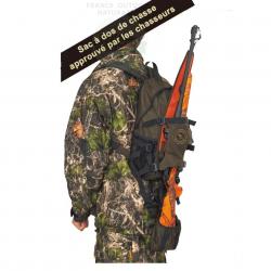 SAC À DOS DE CHASSE AVEC PORTE-FUSIL - LIVRAISON GRATUITE