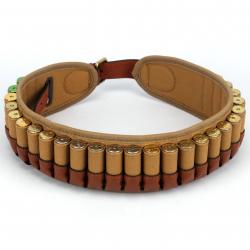 CARTOUCHIÈRE DE CEINTURE POUR CALIBRE 12 - LIVRAISON GRATUITE