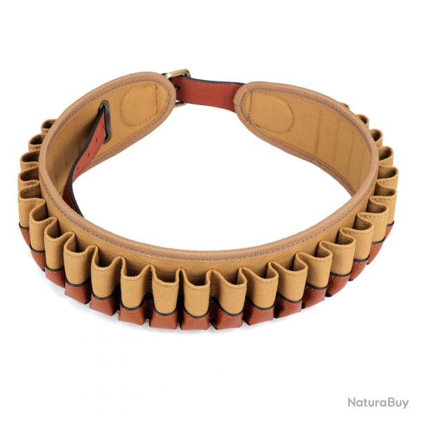 CARTOUCHIRE CEINTURE DE CHASSE CALIBRE 20 - LIVRAISON GRATUITE
