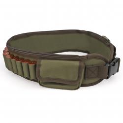 CARTOUCHIÈRE CEINTURE CALIBRE 12/16 - 24 EMPLACEMENTS + 2 POCHES - LIVRAISON GRATUITE