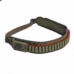 CARTOUCHIÈRE DE CEINTURE CALIBRE 12/16 - 24 EMPLACEMENTS + 2 POCHES - LIVRAISON GRATUITE
