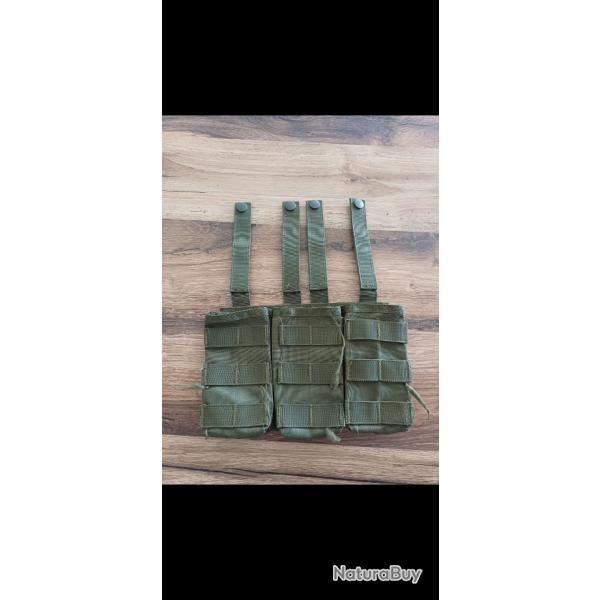 Poche m4 triple vert