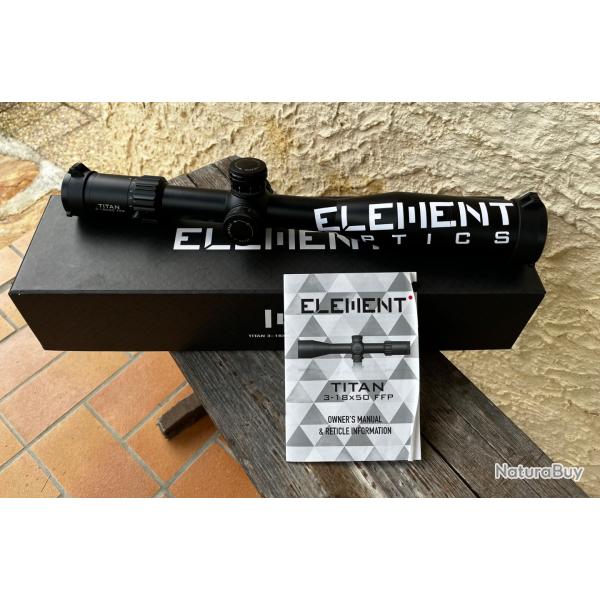 Lunette TITAN 3-18x50 LMENT OPTICS