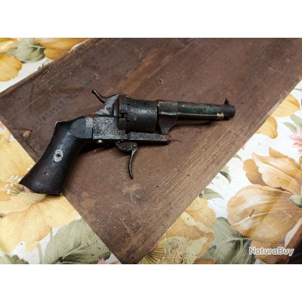 Revolver lefaucheux 8mm a broche