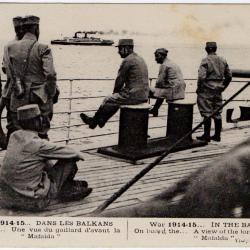 CPA - MARINE Guerre 1914-15 ....DANS LES BALKANS  N°053