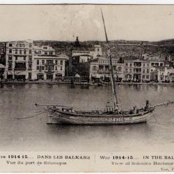 CPA - MARINE Guerre 1914-15 ....DANS LES BALKANS  N°066