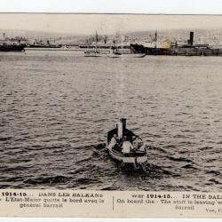 CPA - MARINE Guerre 1914-15 ....DANS LES BALKANS  N°065