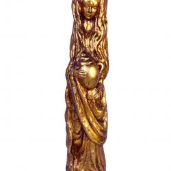 Vinci vierge à l'amphore en bois doré