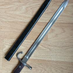 Baïonnette Mauser Mle1909 même numéro.