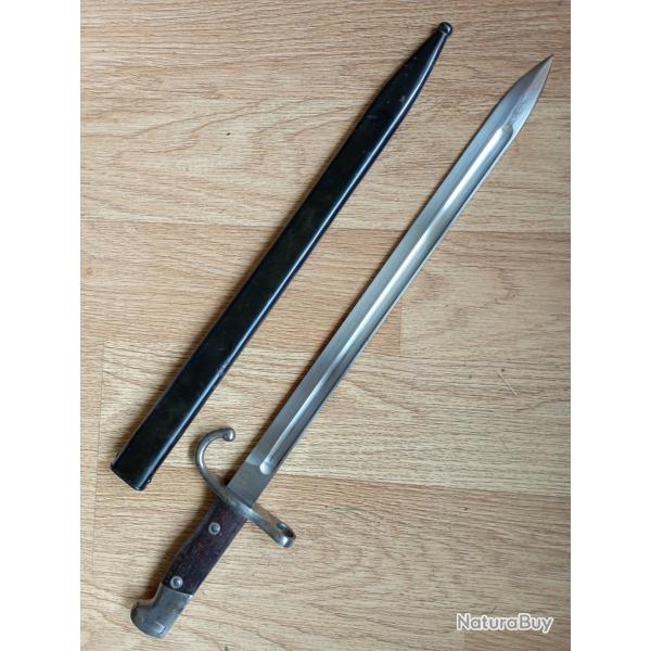Baonnette Mauser Mle1909 mme numro.