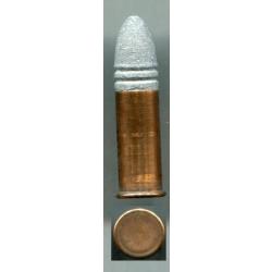 .46 Carbine Rimfire - étui cuivre de 28.1 mm - Très rare cartouche USA de la Guerre de Sécession