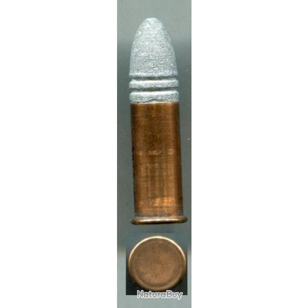 .46 Carbine Rimfire - tui cuivre de 28.1 mm - Trs rare cartouche USA de la Guerre de Scession