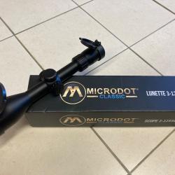Vends lunette MICRODOT Classic 3-12x56IR