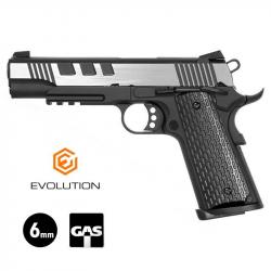PISTOLET AIRSOFT EVOLUTION E911 DEFENDER Steel Gaz