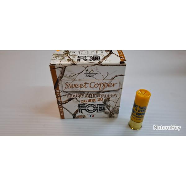 Cartouches sweet copper cal 20/70 plombs N6