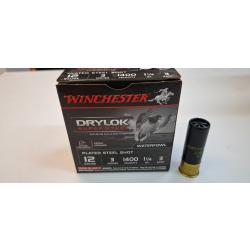 50 Cartouches Winchester DRYLOK cal 12/76 plombs N°3