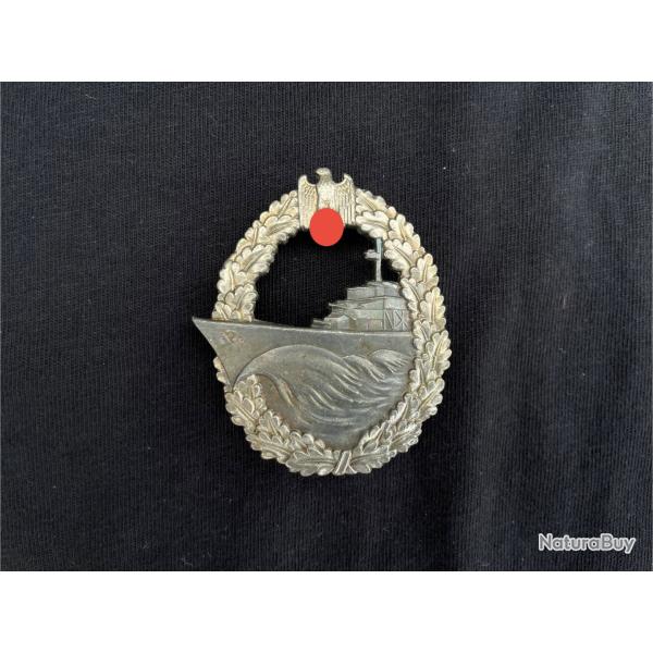 Reproduction - Badge de destroyer - Allemand WW2