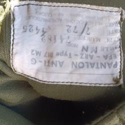 Pantalon Anti G pilote de chasse