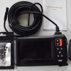 A SAISIR - Endoscope industriel PRO HD1080P 4.3inch Caméra 8mm double objectif cable 5 mètres NEUF