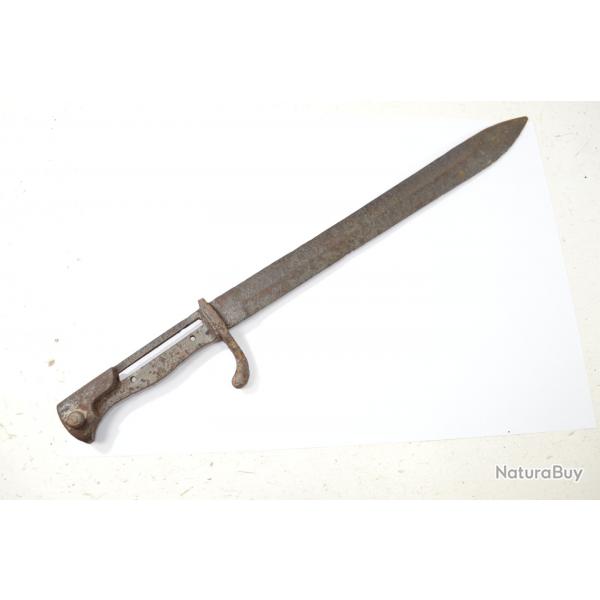 Baionnette Allemande WW1 modle 98-05 Pice de terrain, mauvais tat. Premire Guerre Mondiale