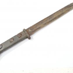 Baionnette Allemande WW1 ersatz Pièce de terrain, mauvais état. Première Guerre Mondiale