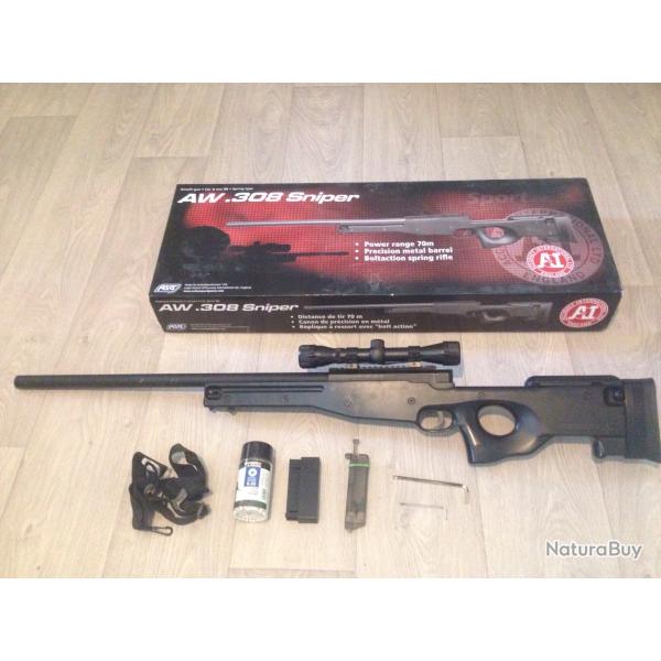 Sniper Airsoft AW.308 6mm 2 Joules