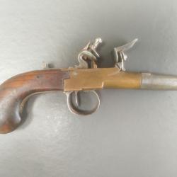 Pistolet de marine à silex type "queen ann"