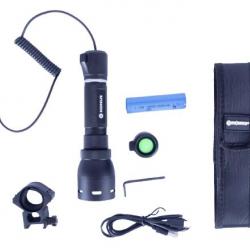 LAMPE TACTIQUE KONUS KONUSLIGHT RC-8 RECHARGEABLE 1000 LUMENS