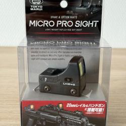 Viseur Point Rouge Red Dot Airsoft Tokyo Marui Micro Pro Sight