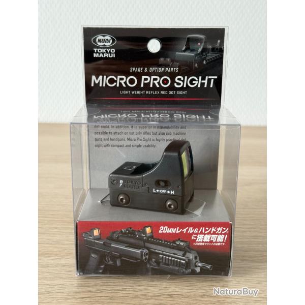Viseur Point Rouge Red Dot Airsoft Tokyo Marui Micro Pro Sight