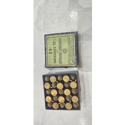 Cartouches 12mm revolver lefaucheux