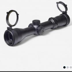 Lunette de carabine Solognac 1,5-6x44 réticule lumineux diamètre 30mm neuve