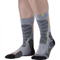 Chaussette de Randonnée Monnet "Gel Protect Trek" 37 - 38 Gris