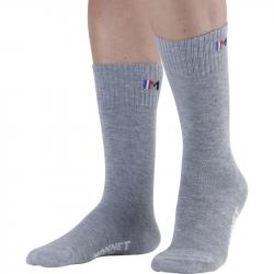 Chaussette de Randonnée Double Monnet "Twin Trek" 39 - 40 Gris