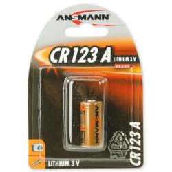 Pile Lithium CR123 3 volts Ansmann