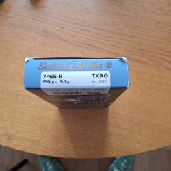 Boîte de balles 7x65r Sellier & Bellot exergy Blue TXRG 150gr