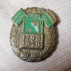Insigne société suisse de tir parabellum
